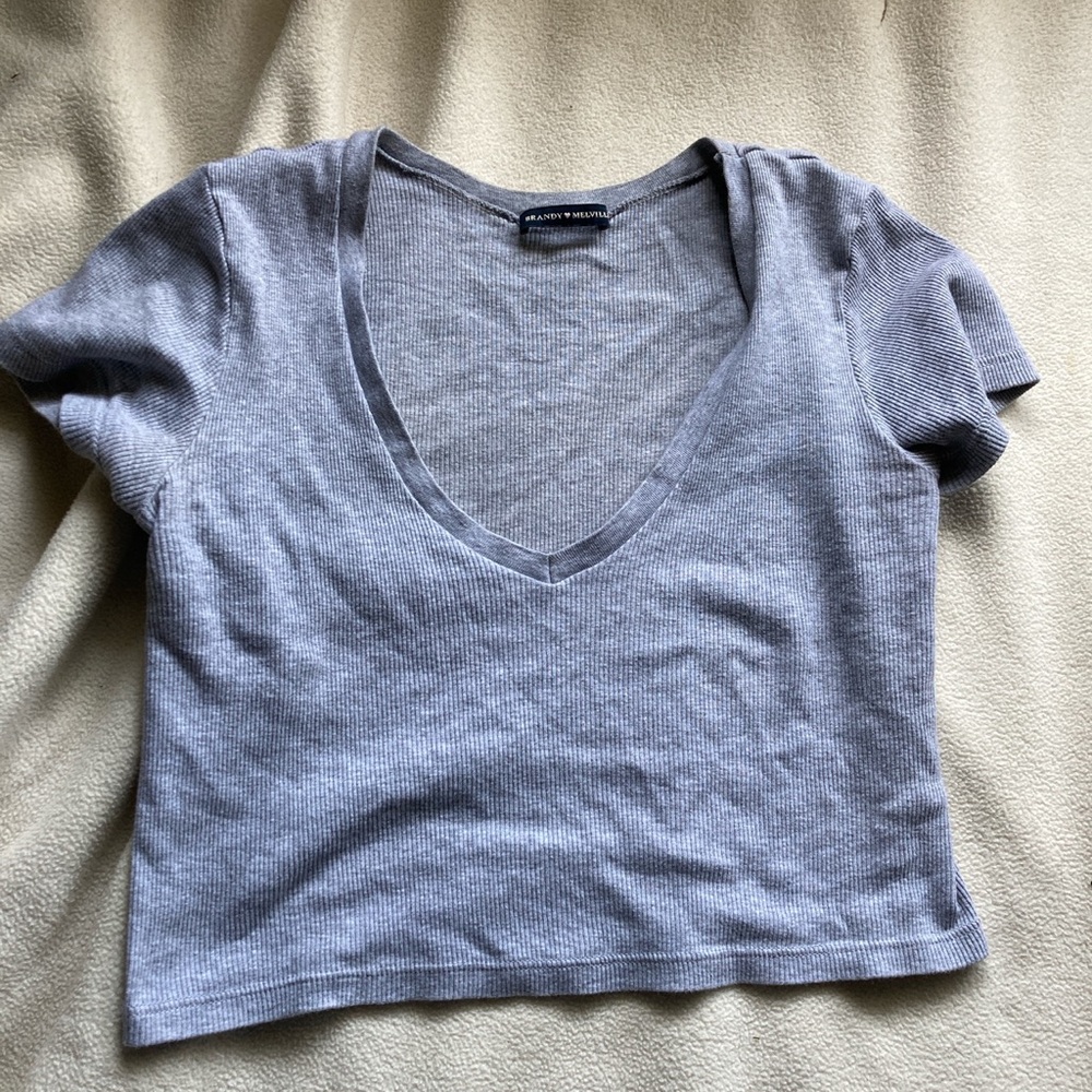 Ribbed t shirt